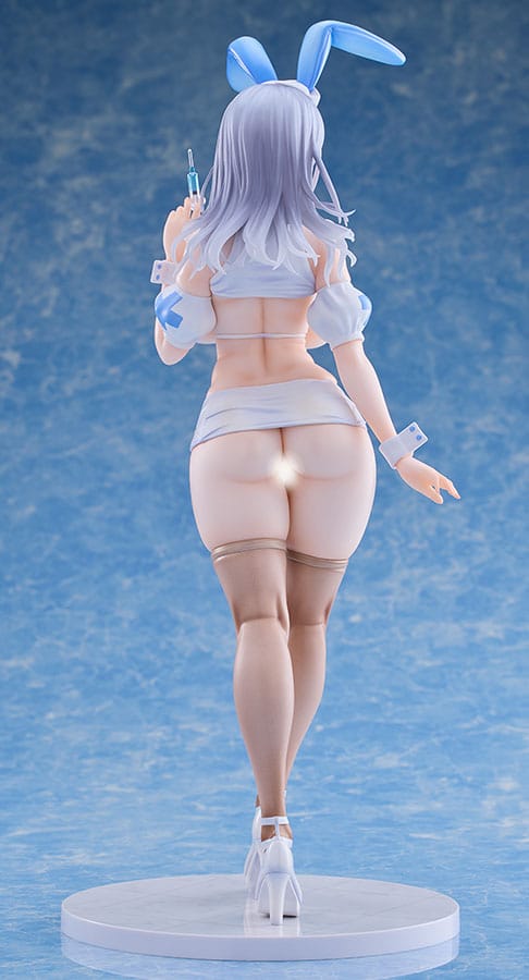 Original Character PVC Statue 1/6 Blue Nurse Bunny 29 cm Hentai Yokina