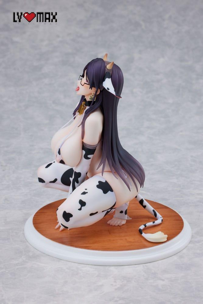 Original Character PVC Statue 1/6 Cow Pattern Bikini Senpai Kokufu 16 cm Hentai Yokina