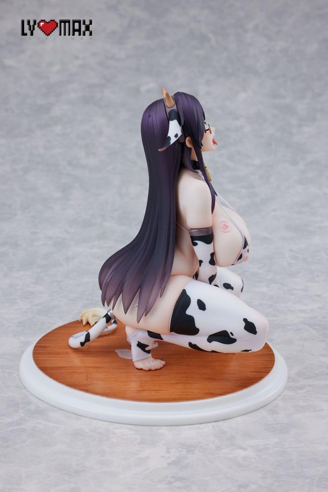 Original Character PVC Statue 1/6 Cow Pattern Bikini Senpai Kokufu 16 cm Hentai Yokina