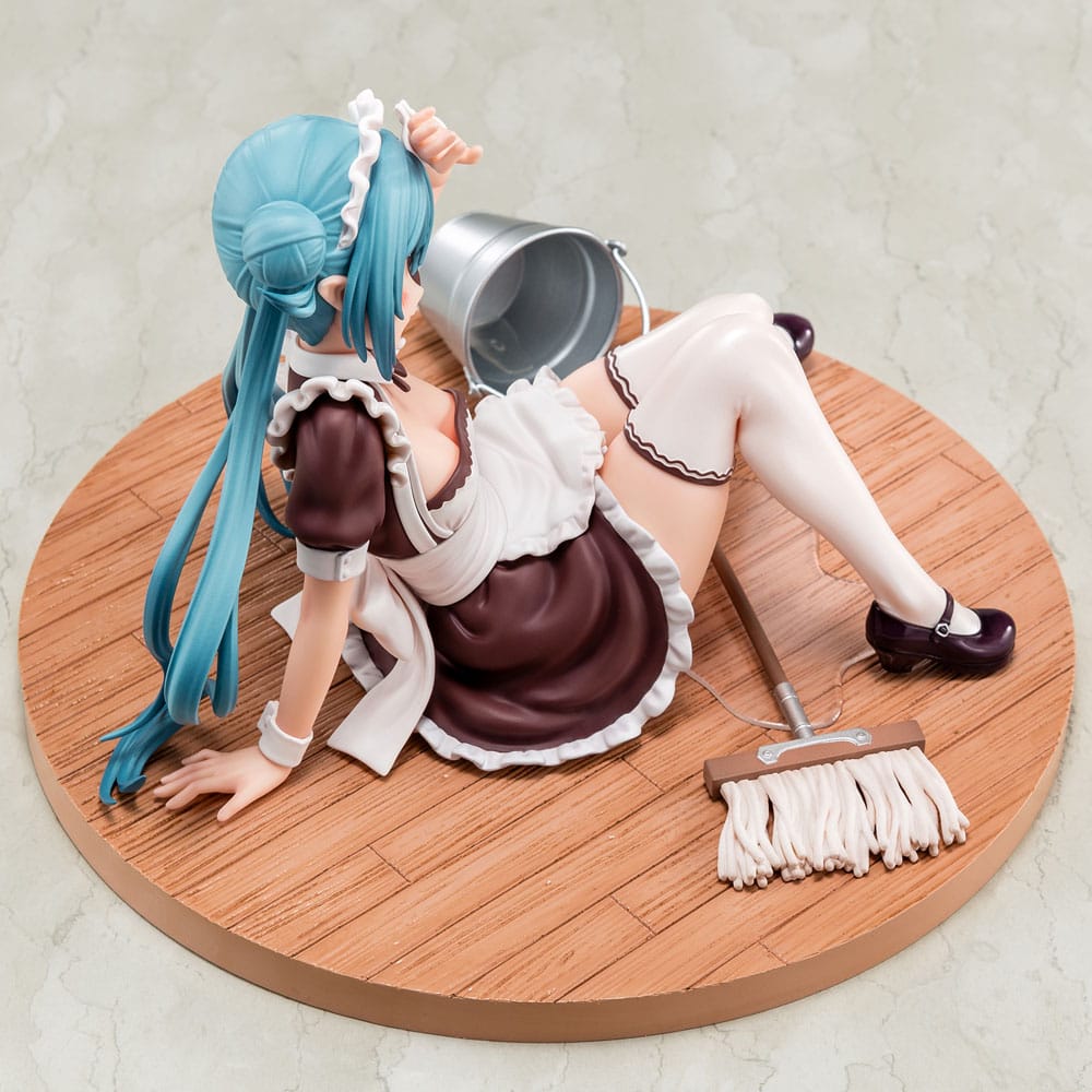 Original Character PVC Statue 1/6 Elf Maid's Sexual Servicing Lime 17 cm Hentai Yokina