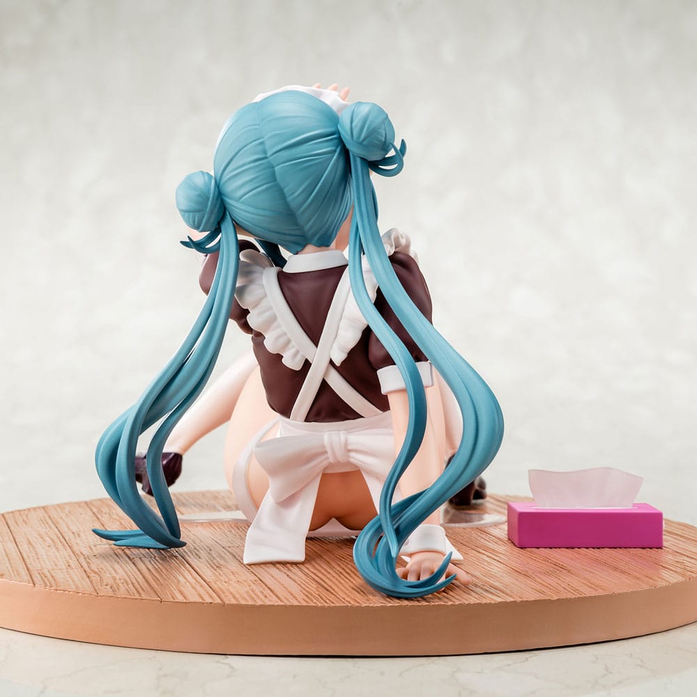 Original Character PVC Statue 1/6 Elf Maid's Sexual Servicing Lime 17 cm Hentai Yokina
