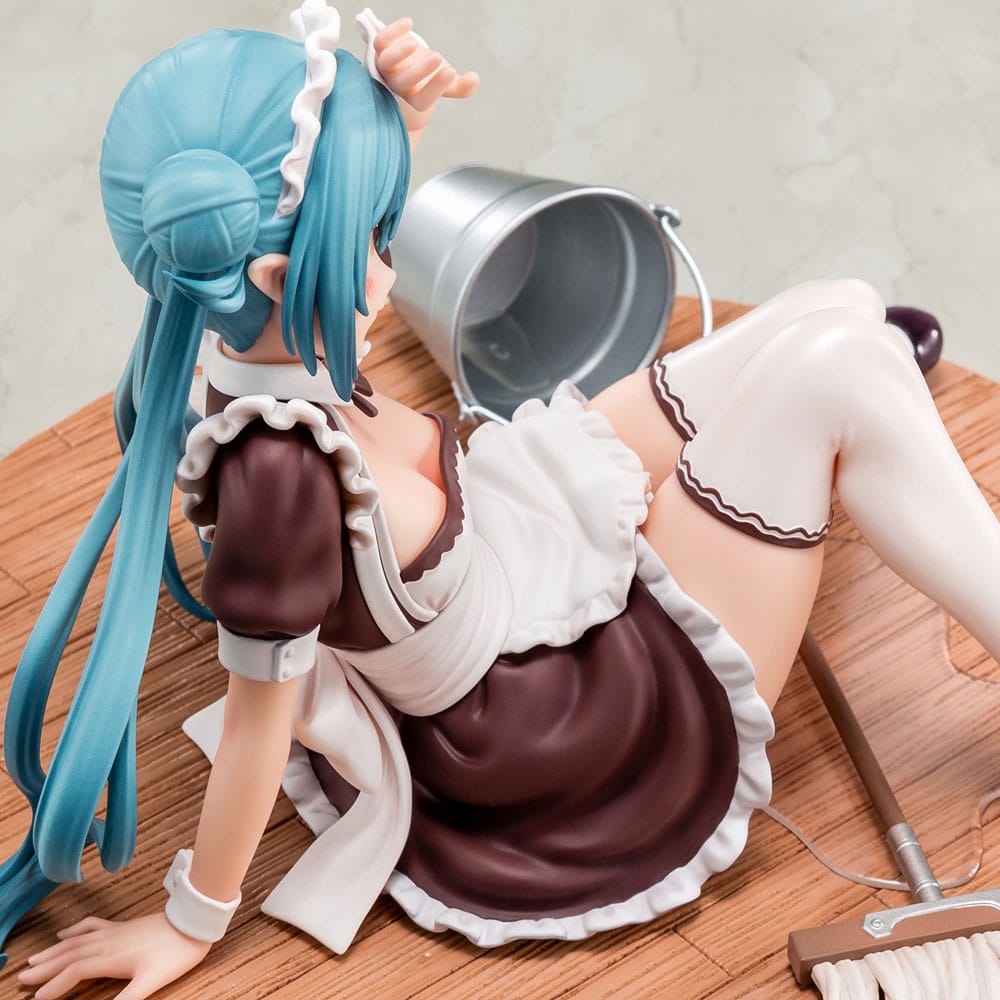 Original Character PVC Statue 1/6 Elf Maid's Sexual Servicing Lime 17 cm Hentai Yokina