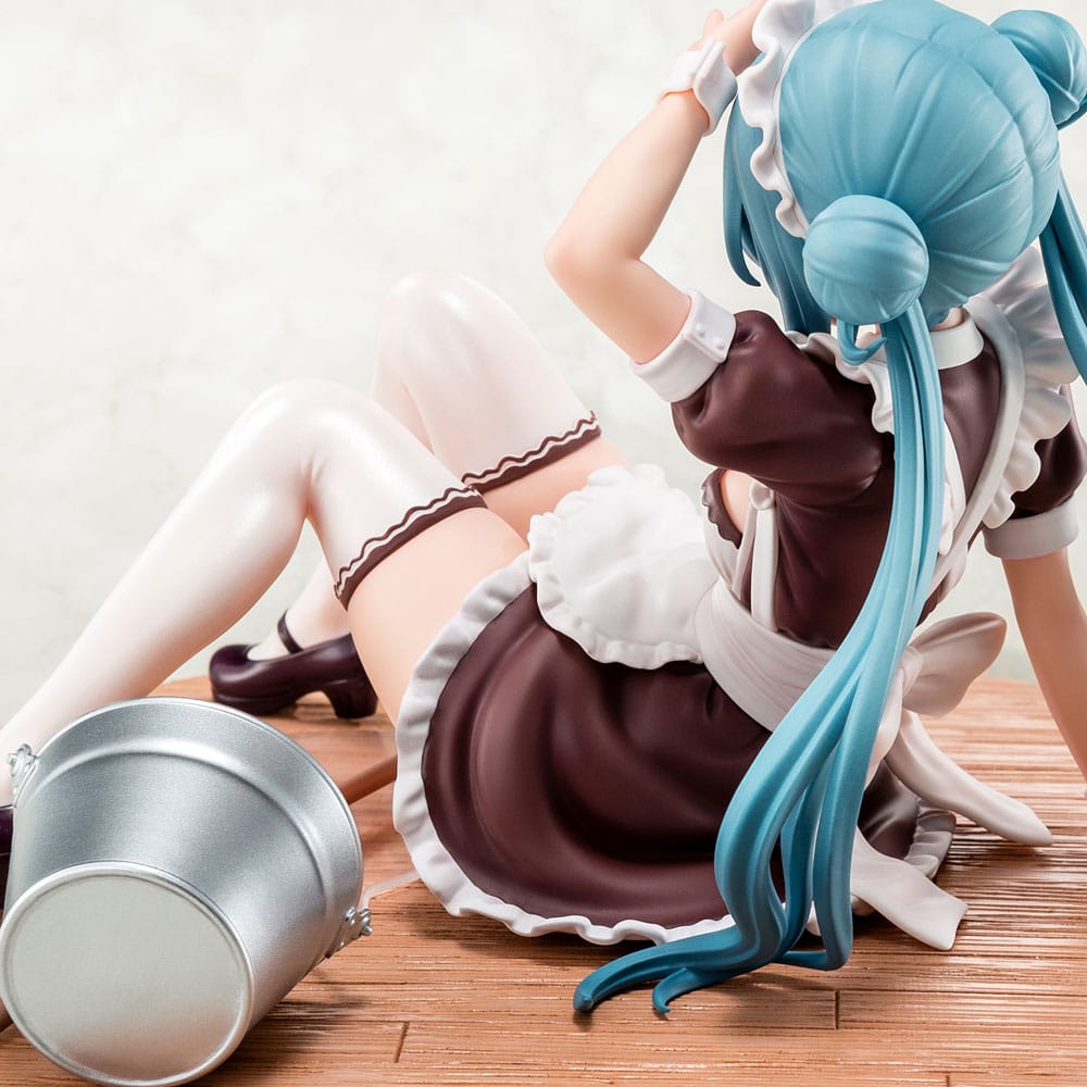 Original Character PVC Statue 1/6 Elf Maid's Sexual Servicing Lime 17 cm Hentai Yokina