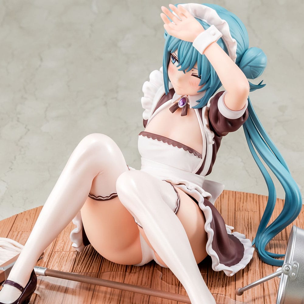 Original Character PVC Statue 1/6 Elf Maid's Sexual Servicing Lime 17 cm Hentai Yokina
