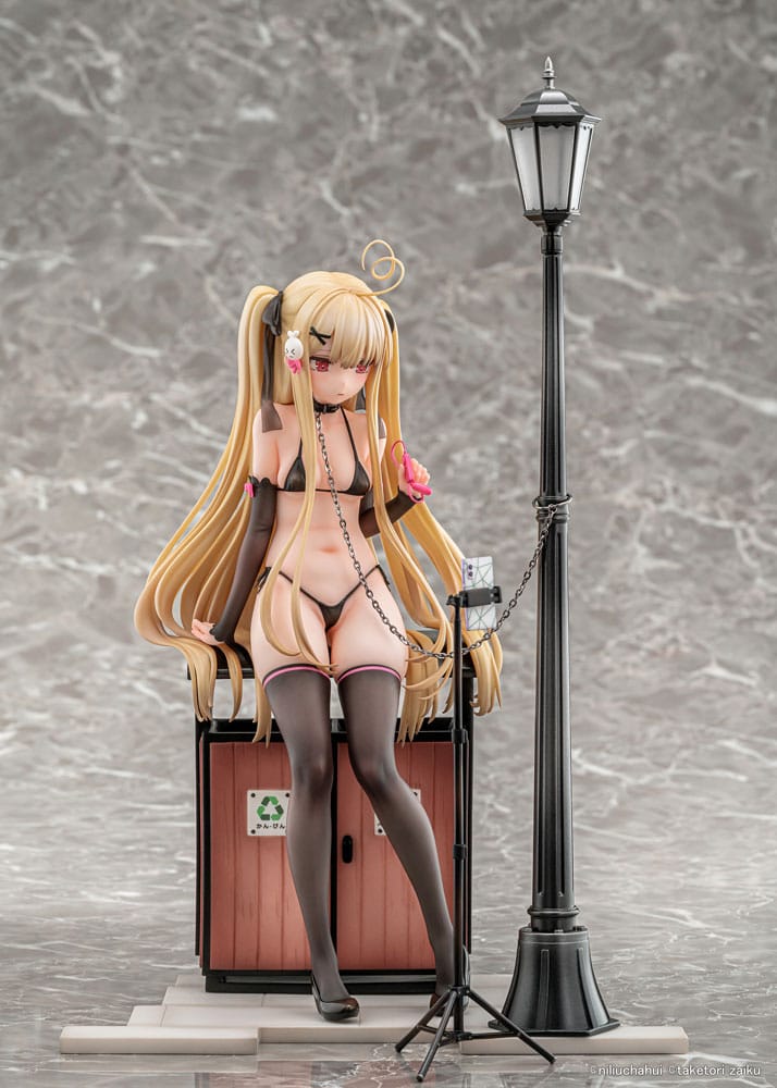 Original Character PVC Statue 1/6 Gyakuryuu Chakai Asaba Tokisaki Illustration By Taketori Zaiku 25 cm Hentai Yokina