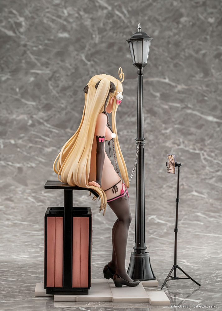 Original Character PVC Statue 1/6 Gyakuryuu Chakai Asaba Tokisaki Illustration By Taketori Zaiku 25 cm Hentai Yokina