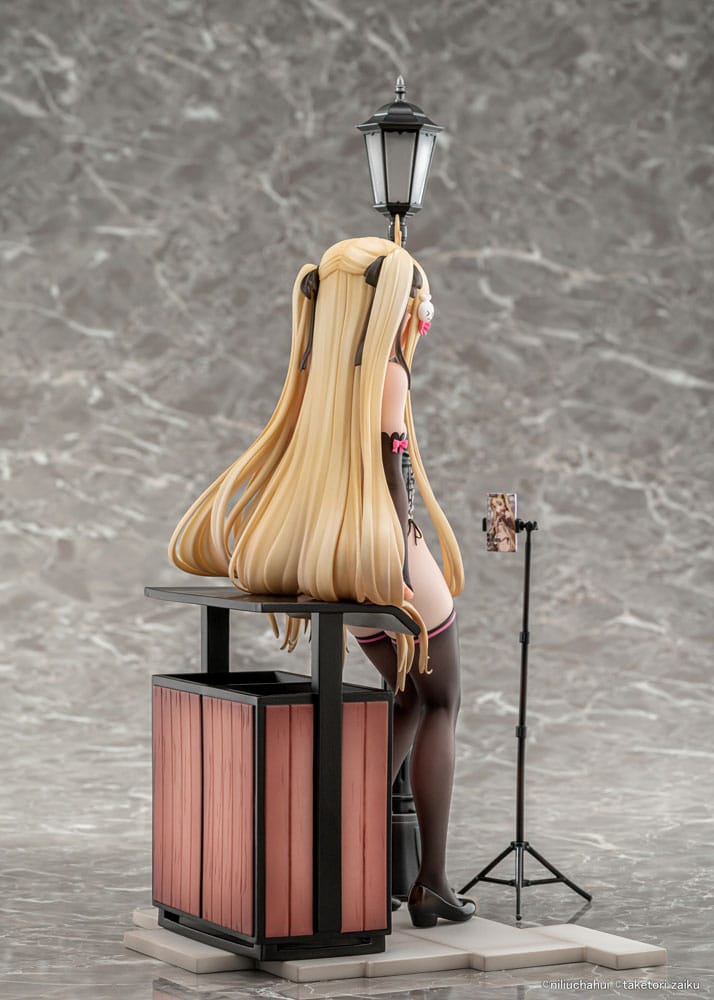 Original Character PVC Statue 1/6 Gyakuryuu Chakai Asaba Tokisaki Illustration By Taketori Zaiku 25 cm Hentai Yokina