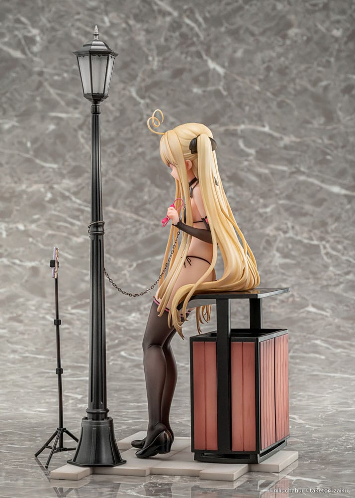 Original Character PVC Statue 1/6 Gyakuryuu Chakai Asaba Tokisaki Illustration By Taketori Zaiku 25 cm Hentai Yokina