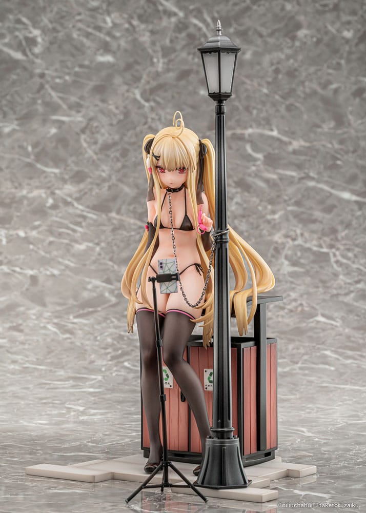 Original Character PVC Statue 1/6 Gyakuryuu Chakai Asaba Tokisaki Illustration By Taketori Zaiku 25 cm Hentai Yokina