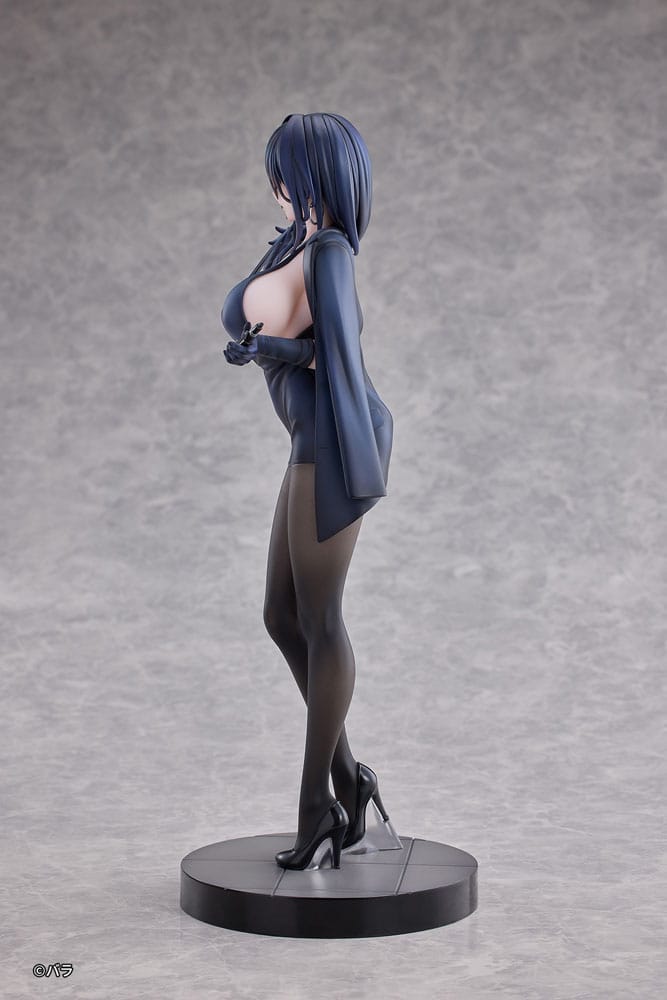 Original Character PVC Statue 1/6 Ishimi Yokoyama Black One-piece Dress Ver. illustration by Bara 28 cm Scalefiguren Yokina