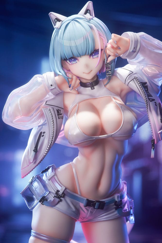 Original Character PVC Statue 1/6 Kin Mirai Nekomata Miu 26 cm Scalefiguren Yokina