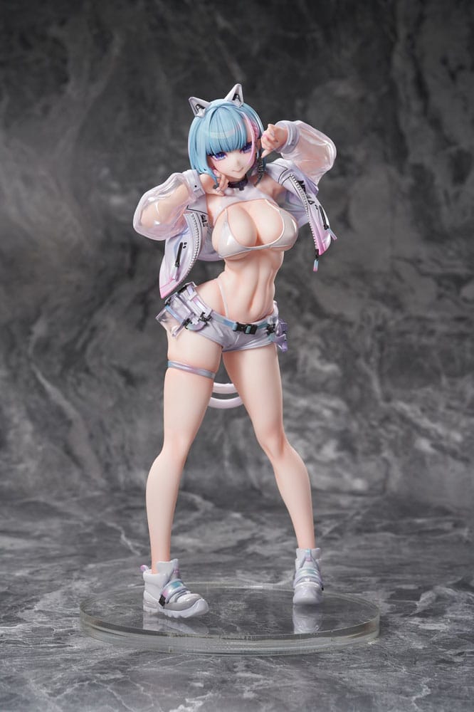 Original Character PVC Statue 1/6 Kin Mirai Nekomata Miu 26 cm Scalefiguren Yokina