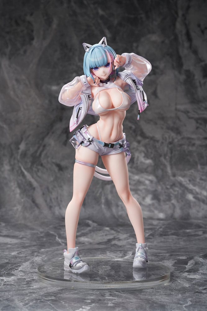 Original Character PVC Statue 1/6 Kin Mirai Nekomata Miu 26 cm Scalefiguren Yokina