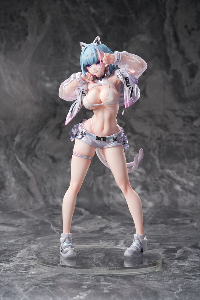 Original Character PVC Statue 1/6 Kin Mirai Nekomata Miu 26 cm Scalefiguren Yokina