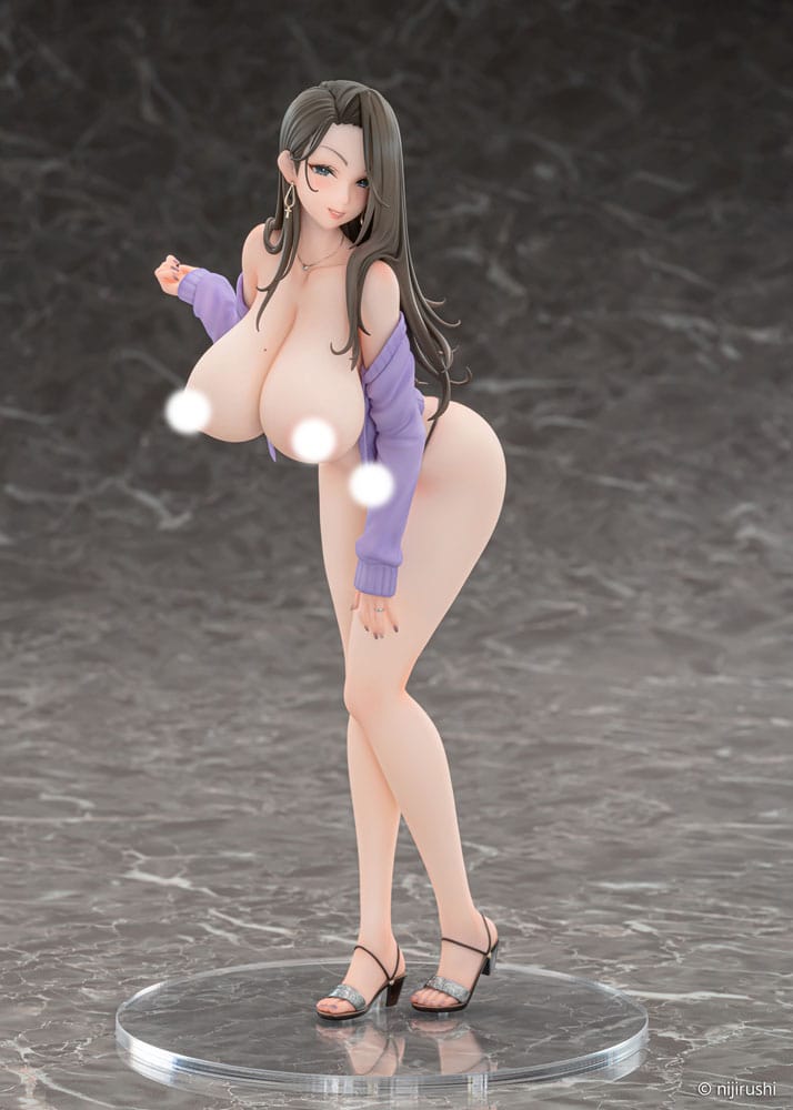 Original Character PVC Statue 1/6 Nijirushi Nihon Mama Zukan - Arisa Kitamura illustration by Chie Masami Regular Edition 26 cm Hentai Yokina