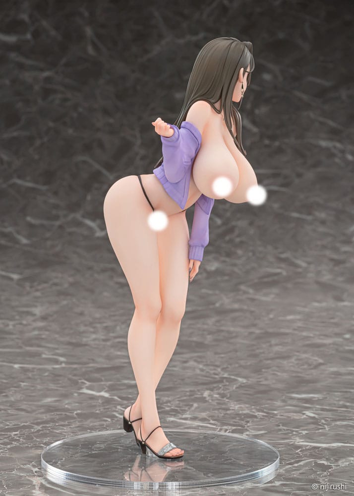 Original Character PVC Statue 1/6 Nijirushi Nihon Mama Zukan - Arisa Kitamura illustration by Chie Masami Regular Edition 26 cm Hentai Yokina