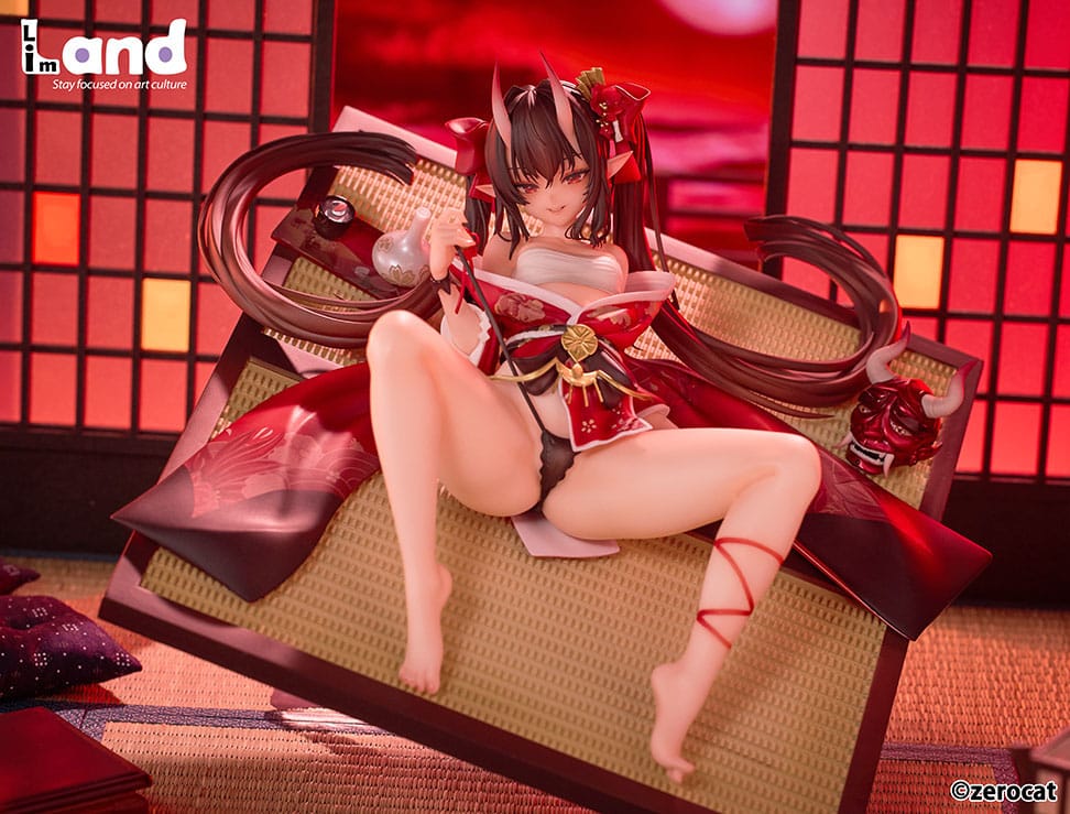 Original Character PVC Statue 1/6 Oni Girl 20 cm Hentai Yokina