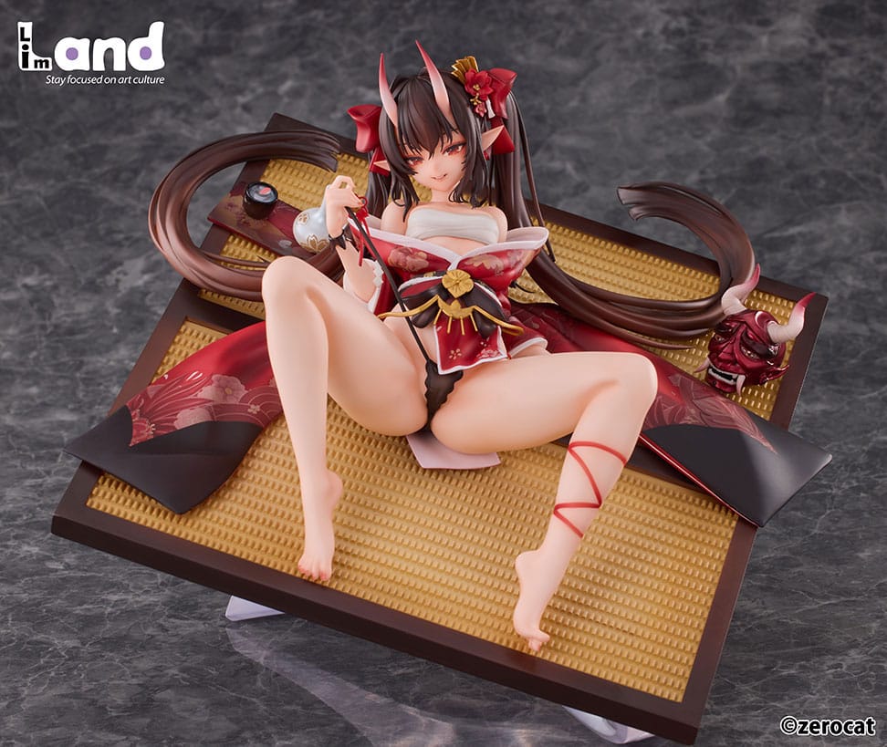 Original Character PVC Statue 1/6 Oni Girl 20 cm Hentai Yokina