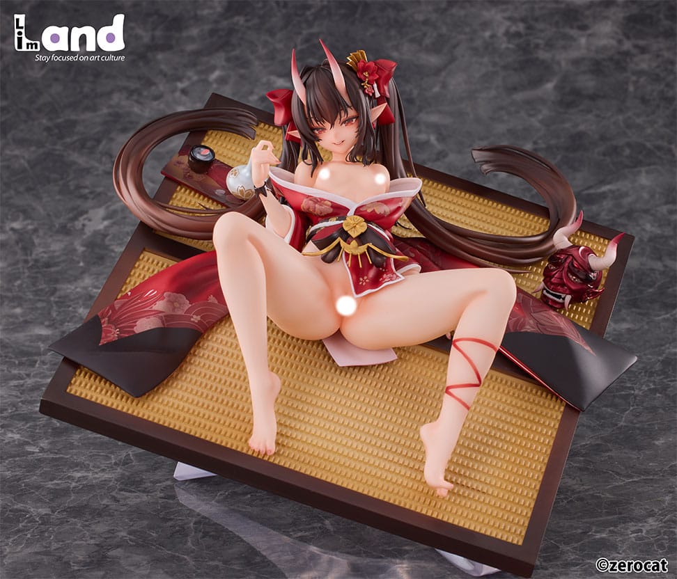 Original Character PVC Statue 1/6 Oni Girl 20 cm Hentai Yokina