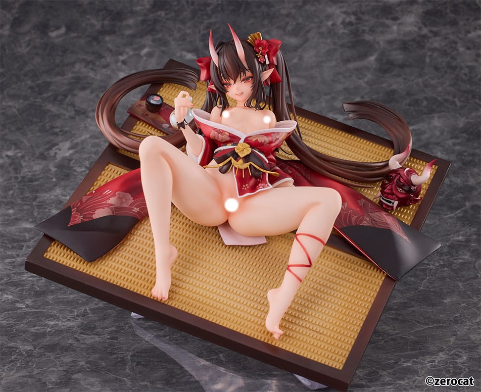 Original Character PVC Statue 1/6 Oni Girl 20 cm Hentai Yokina