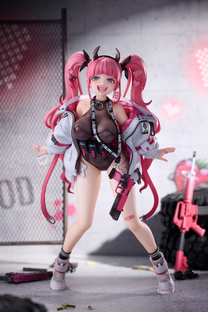 Original Character PVC Statue 1/6 Rampaging Twin-tail Arisa 26 cm Scalefiguren Yokina