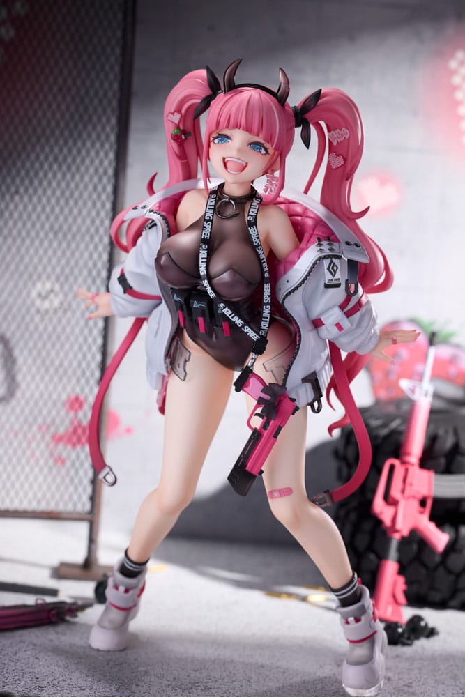 Original Character PVC Statue 1/6 Rampaging Twin-tail Arisa 26 cm Scalefiguren Yokina