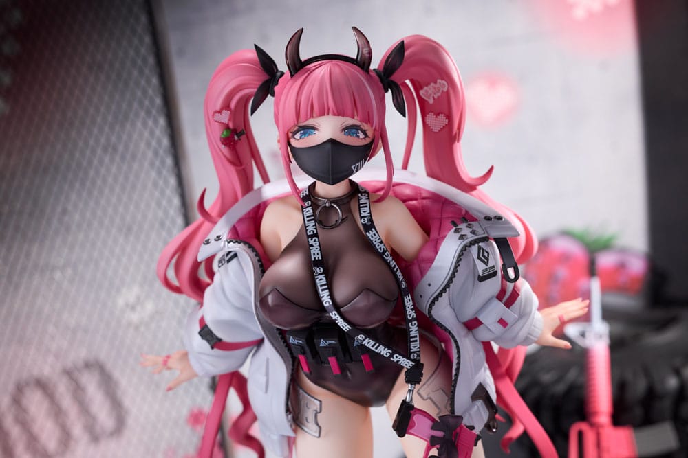 Original Character PVC Statue 1/6 Rampaging Twin-tail Arisa 26 cm Scalefiguren Yokina
