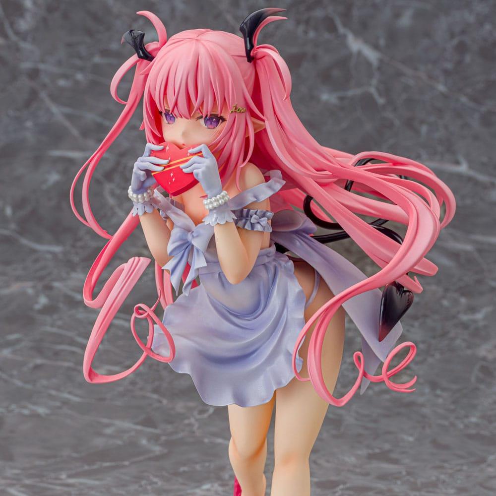 Original Character PVC Statue 1/6 Succubas Rurumu Valentine Ver. 24 cm Hentai Yokina