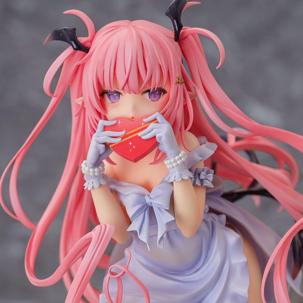 Original Character PVC Statue 1/6 Succubas Rurumu Valentine Ver. 24 cm Hentai Yokina