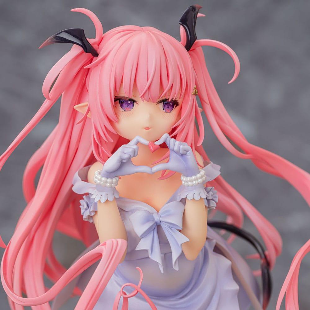 Original Character PVC Statue 1/6 Succubas Rurumu Valentine Ver. 24 cm Hentai Yokina