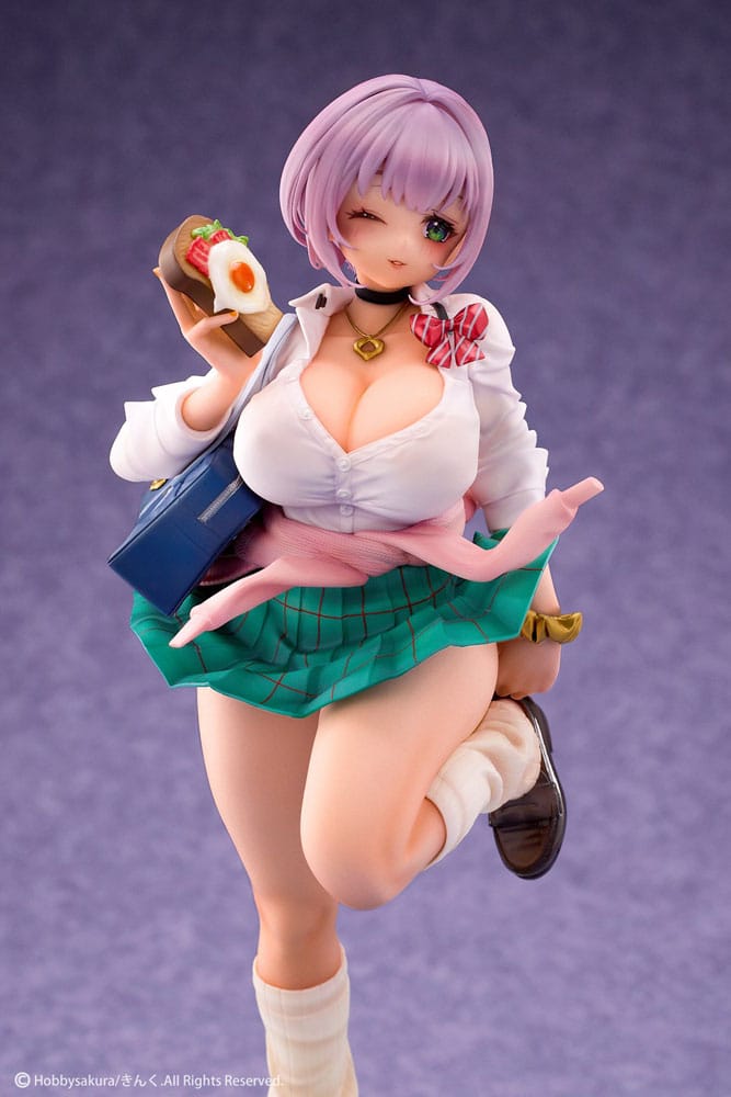 Original Character PVC Statue 1/7 Absent-minded JK Hina Aiuchi 25 cm Scalefiguren Yokina