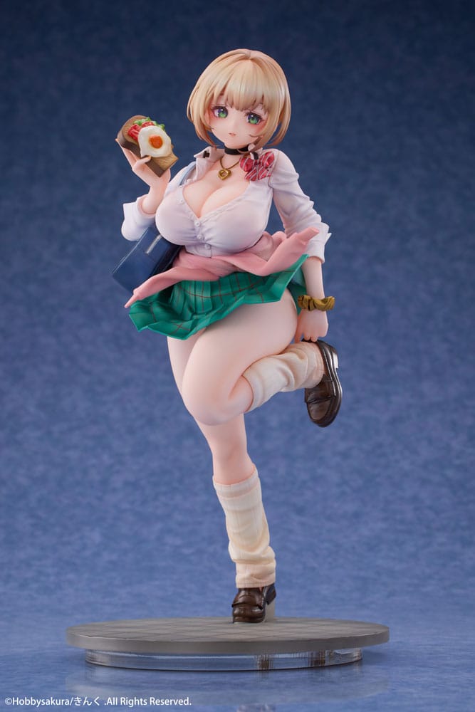 Original Character PVC Statue 1/7 Absent-minded JK Hina Aiuchi Another Color 25 cm Scalefiguren Yokina