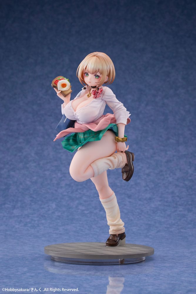 Original Character PVC Statue 1/7 Absent-minded JK Hina Aiuchi Another Color 25 cm Scalefiguren Yokina
