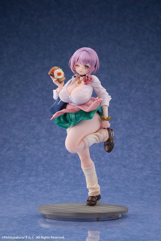 Original Character PVC Statue 1/7 Absent-minded JK Hina Aiuchi Another Color 25 cm Scalefiguren Yokina