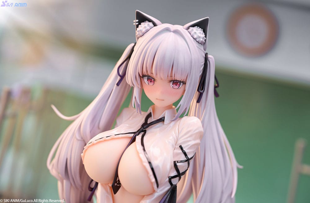 Original Character PVC Statue 1/7 Alvina chan 26 cm Scalefiguren Yokina