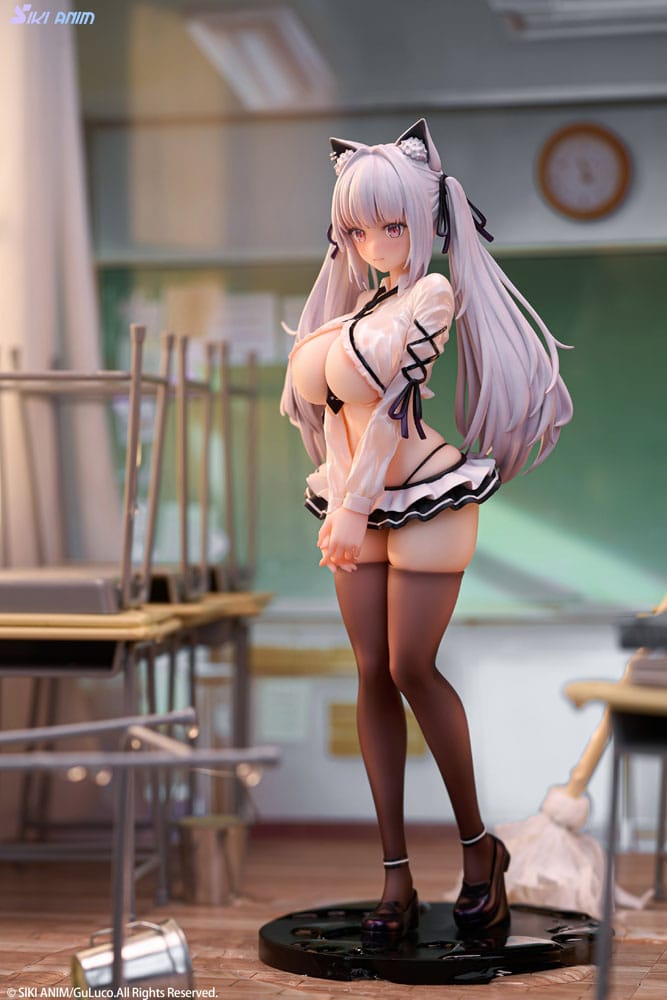 Original Character PVC Statue 1/7 Alvina chan 26 cm Scalefiguren Yokina