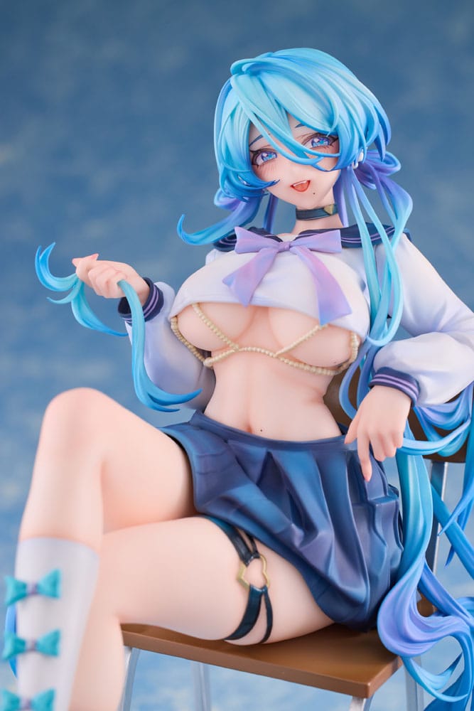 Original Character PVC Statue 1/7 Club Activities Yuzuki Ayazakura Illustration by Tuzhate 18 cm Scalefiguren Yokina
