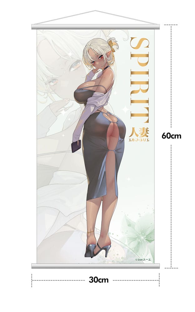 Original Character PVC Statue 1/7 Hitozuma Elf Illustration by Sue Another Color Deluxe Edition 26 cm Scalefiguren Yokina