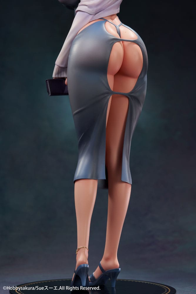 Original Character PVC Statue 1/7 Hitozuma Elf Illustration by Sue Another Color Deluxe Edition 26 cm Scalefiguren Yokina