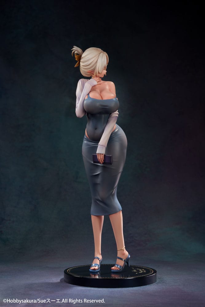 Original Character PVC Statue 1/7 Hitozuma Elf Illustration by Sue Another Color Deluxe Edition 26 cm Scalefiguren Yokina