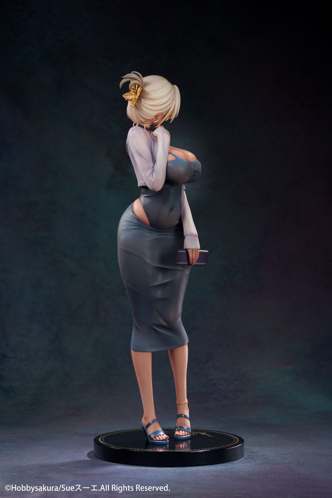 Original Character PVC Statue 1/7 Hitozuma Elf Illustration by Sue Another Color Deluxe Edition 26 cm Scalefiguren Yokina