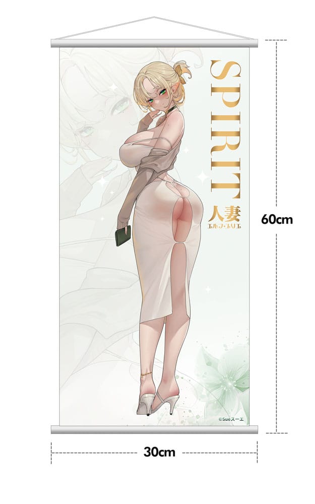 Original Character PVC Statue 1/7 Hitozuma Elf Illustration by Sue Deluxe Edition 26 cm Scalefiguren Yokina