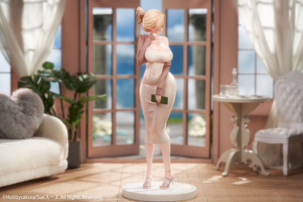 Original Character PVC Statue 1/7 Hitozuma Elf Illustration by Sue Deluxe Edition 26 cm Scalefiguren Yokina