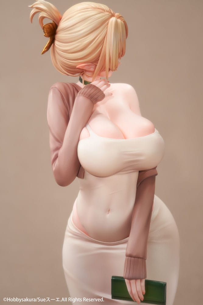 Original Character PVC Statue 1/7 Hitozuma Elf Illustration by Sue Deluxe Edition 26 cm Scalefiguren Yokina