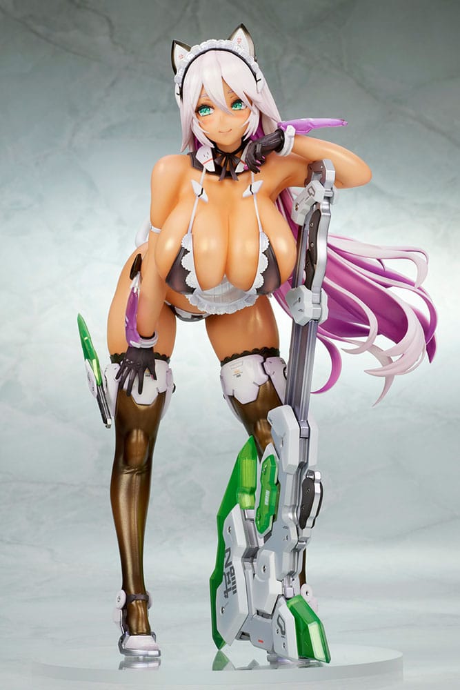 Original Character PVC Statue 1/7 Meido-Busou: Ax Experimental Equipment 24 cm Hentai Yokina