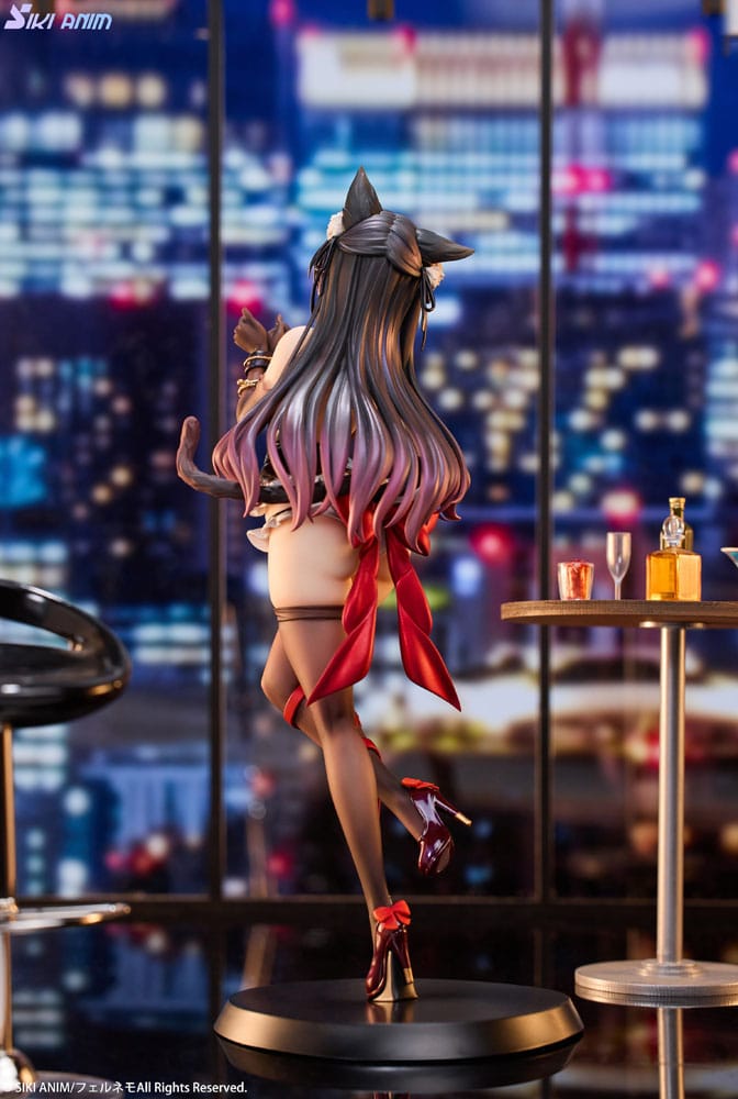 Original Character PVC Statue 1/7 Shibarare Cat Ruhuna-chan Deluxe Edition 26 cm Scalefiguren Yokina