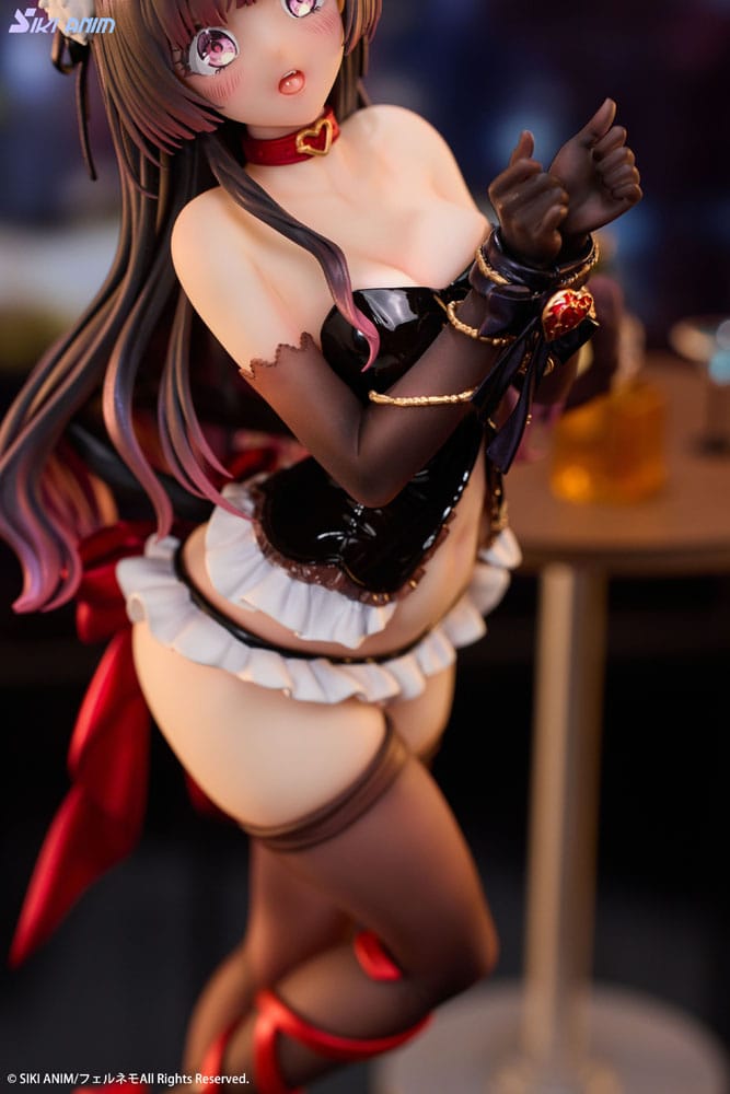Original Character PVC Statue 1/7 Shibarare Cat Ruhuna-chan Deluxe Edition 26 cm Scalefiguren Yokina