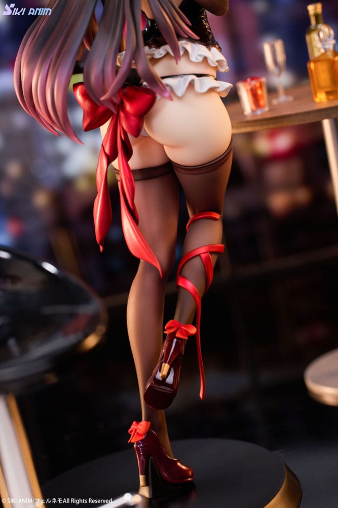Original Character PVC Statue 1/7 Shibarare Cat Ruhuna-chan Deluxe Edition 26 cm Scalefiguren Yokina