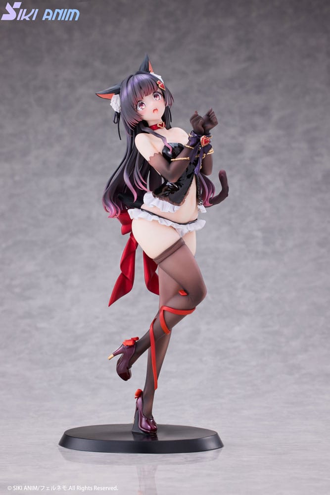 Original Character PVC Statue 1/7 Shibarare Cat Ruhuna-chan Deluxe Edition 26 cm Scalefiguren Yokina