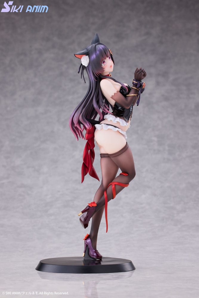 Original Character PVC Statue 1/7 Shibarare Cat Ruhuna-chan Deluxe Edition 26 cm Scalefiguren Yokina